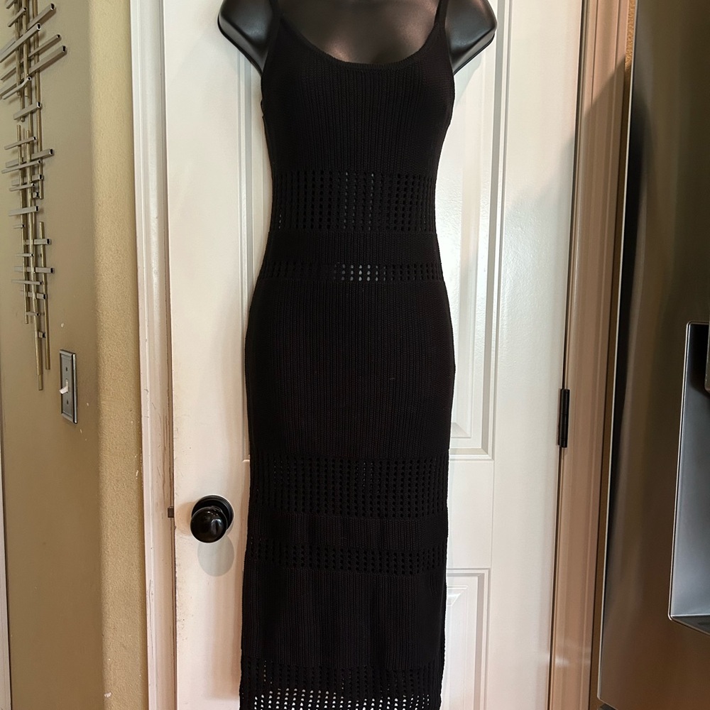 Forever 21 Crochet Cami Midi Dress